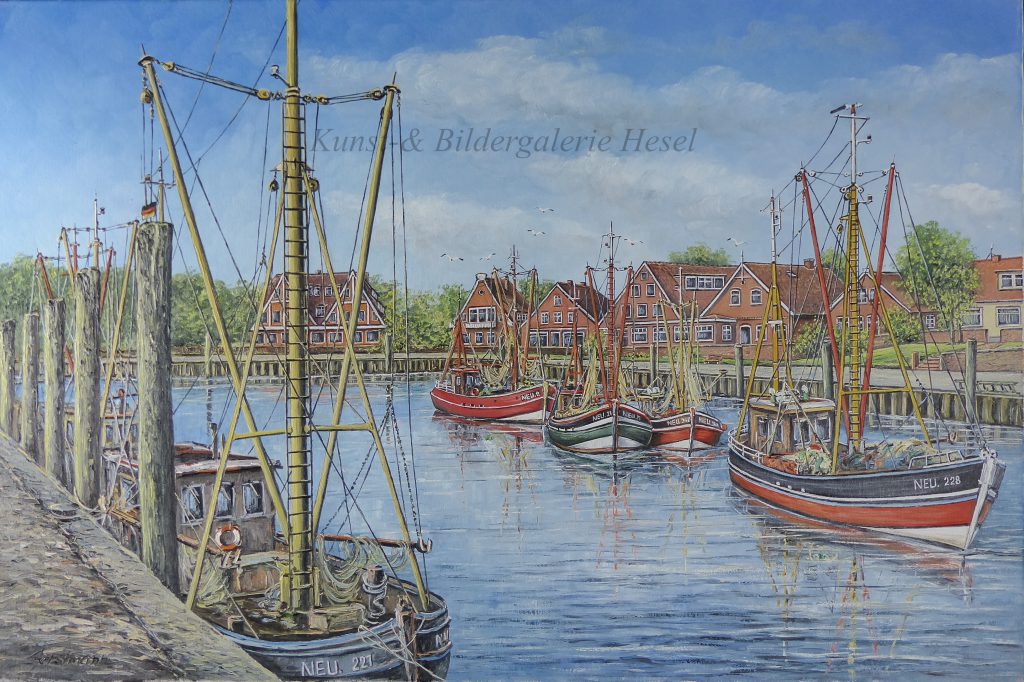 Neuharlingersiel (90 x 60) Kunst und Bildergalerie Hesel
